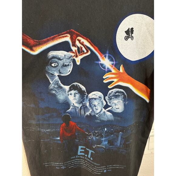 The Extra-Terrestrial E.T. 1982 Vintage Reprint Single Stitch - Picture 4 of 6